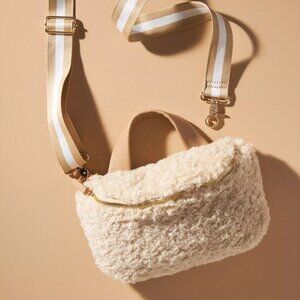 Anthropologie Sherpa Sling Bag